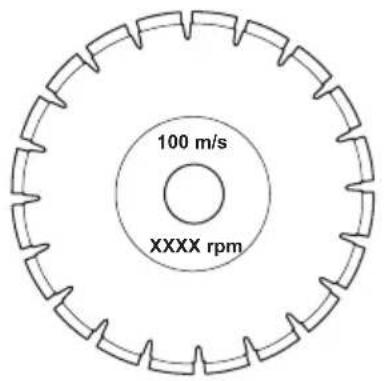 HUSQVARNA K 7000 - Cutting blades for handheld high speed power cutters - 4