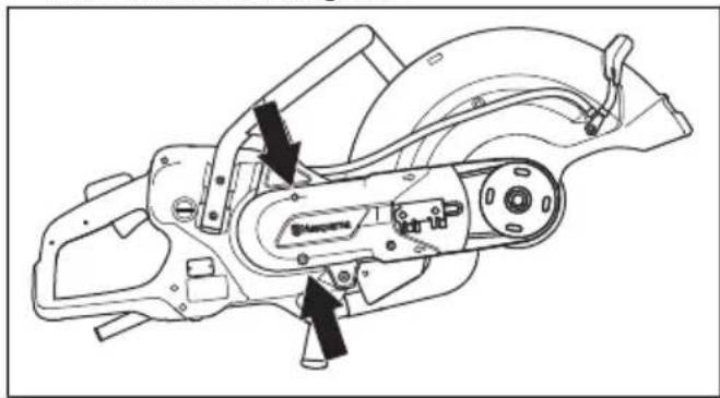 HUSQVARNA K 7000 - So tauschen Sie den Treibriemen aus - 5