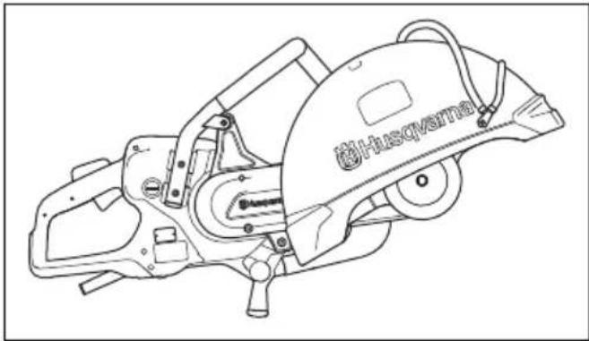 HUSQVARNA K 7000 - So kehren Sie den Schneidkopf um - 8