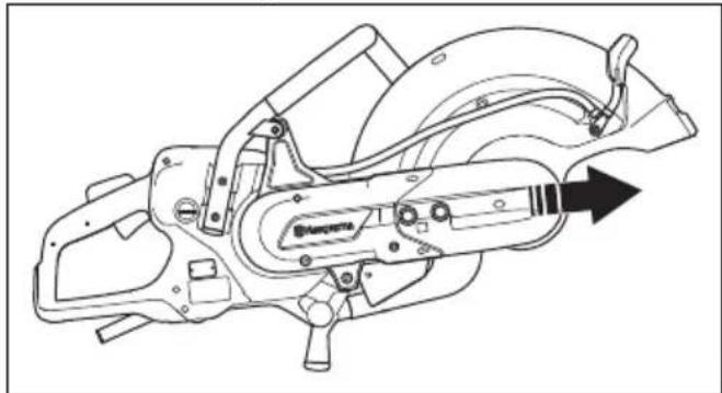 HUSQVARNA K 7000 - De aandrijfriem vervangen - 3
