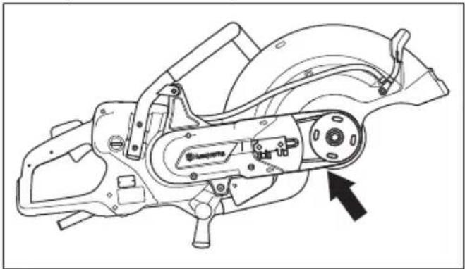 HUSQVARNA K 7000 - Het zaagblad monteren - 11