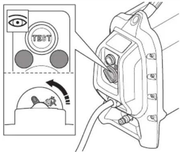 HUSQVARNA K 7000 - fasen van de RCD controleren - 1
