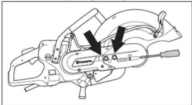 HUSQVARNA K 7000 - De aandrijfriem vervangen - 2