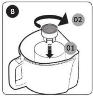 SAMSUNG SC07M21A0V1 - Cleaning the dustbin - 8
