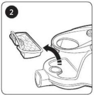 SAMSUNG SC07M21A0V1 - Cleaning the dust filter - 2