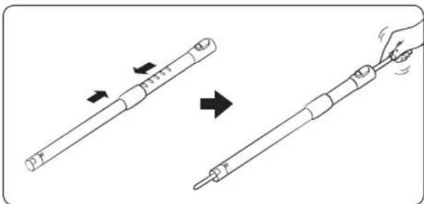 SAMSUNG SC07M21A0V1 - Cleaning the pipe - 1
