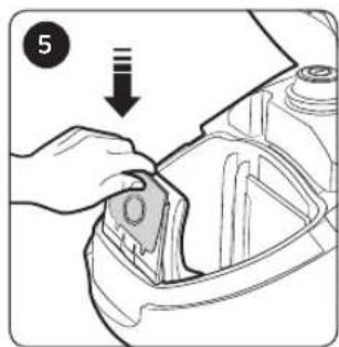 SAMSUNG SC07M25M9WD - Cleaning the dust bag - 7