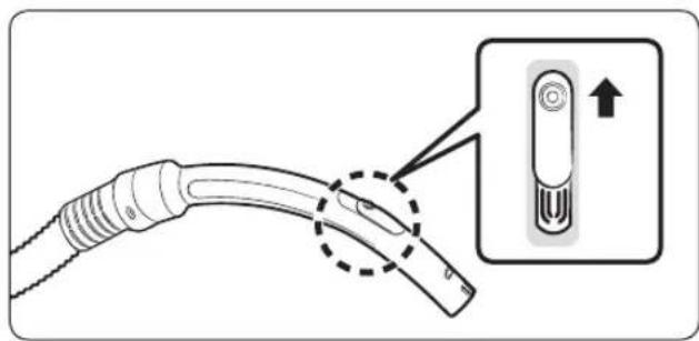 SAMSUNG SC07M25M9WD - Using the handle - 1