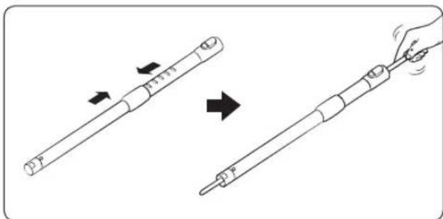 SAMSUNG SC07M25M9WD - Cleaning the pipe - 1