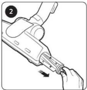 SAMSUNG SC07M25M9WD - 2-step brush - 2
