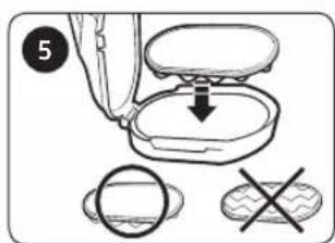SAMSUNG SS60K6080KC - Cleaning the sponge filter - 5