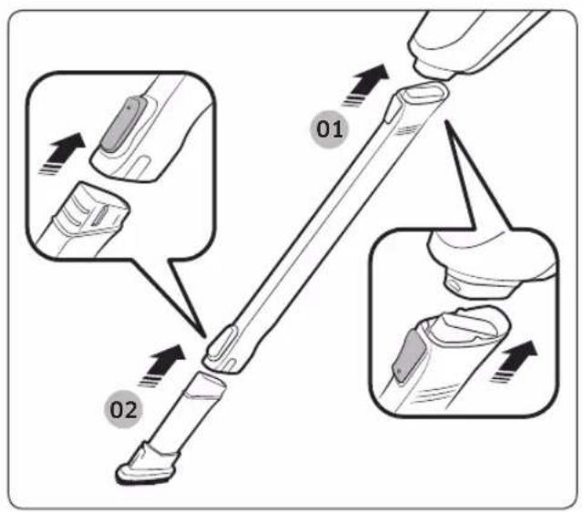 SAMSUNG SS60K6080KC - Using the Long Reach Tool (option) - 1