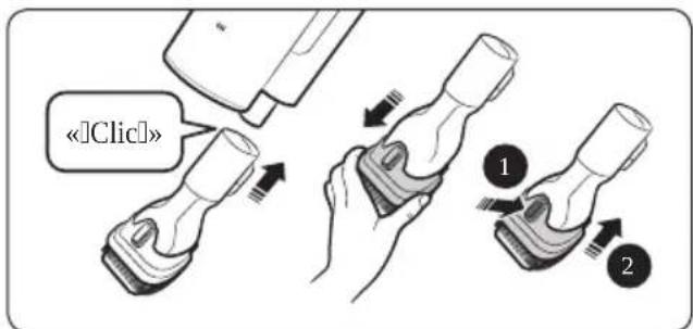 SAMSUNG VS20T7531T1 - Mini brosse motorisée - 1