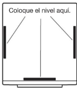 MAYTAG W10882520 - Asegürese de que la lavadora está nivelada en su ubicación final - 1