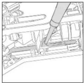 GAGGIA Magenta Milk RI8701 - Lubricating the brew group - 2