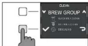 CLEAN BREW GROUP ✓ CHECK BREAK CLEAN ✓ CHECK BREAK CLEAN ✓ CHECK BREAK CLEAN DECKING
