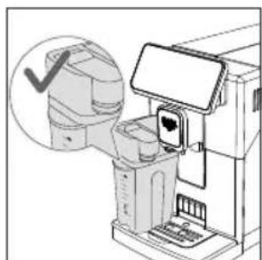 GAGGIA Magenta Prestige RI8702 - Introduction de la carafe à lait - 2