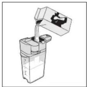 GAGGIA Magenta Prestige RI8702 - Remplissage de la carafe à lait - 3