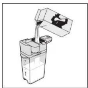 GAGGIA Magenta Prestige RI8702 - Filling the milk carafe - 2