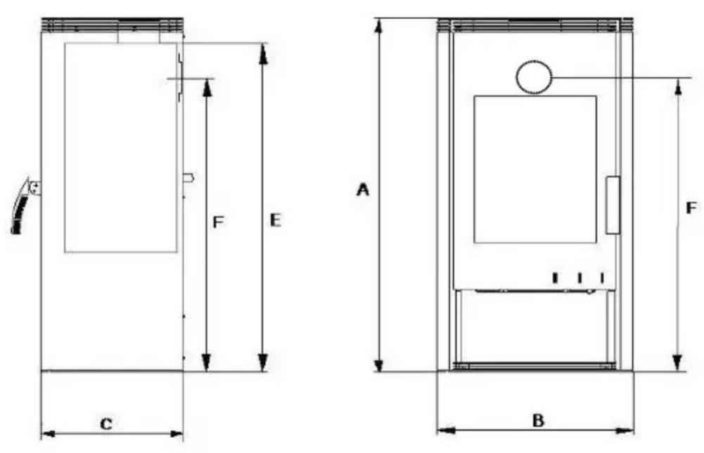 Wamsler Atlas - Disegni dimensionali e dati - 1