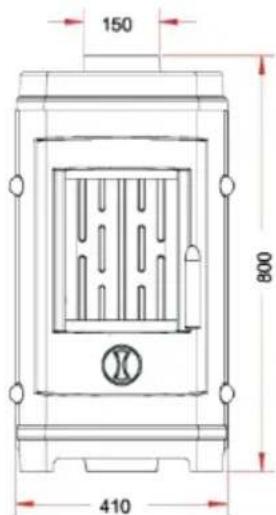 Wamsler Rocky - Dimensional drawings - 3