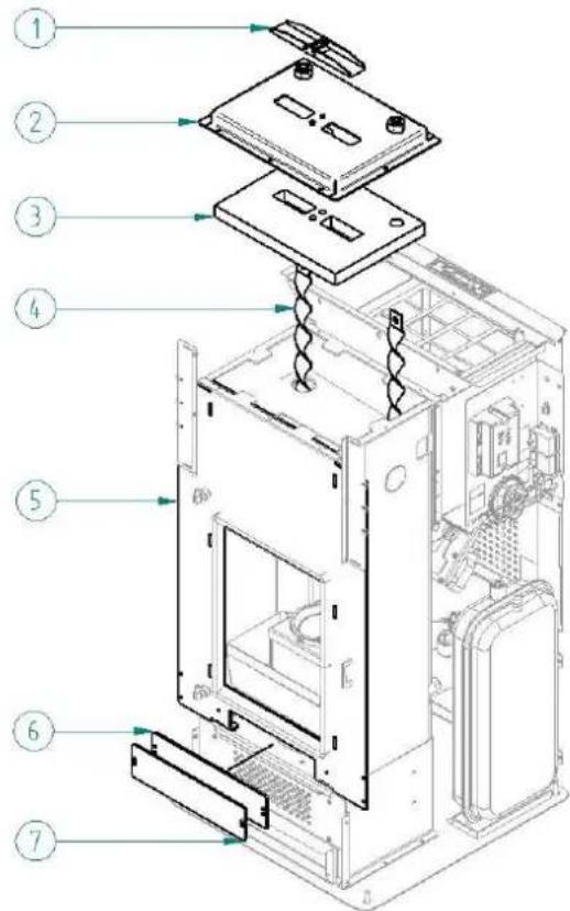 Anselmo Cola Pop - Stove internal parts - 1