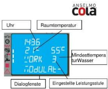 Anselmo Cola Rock - Raumtemperatur-Sollwert ändern - 2