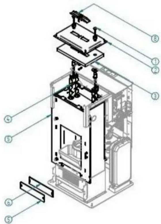 Anselmo Cola Rock - Stove internal parts - 1
