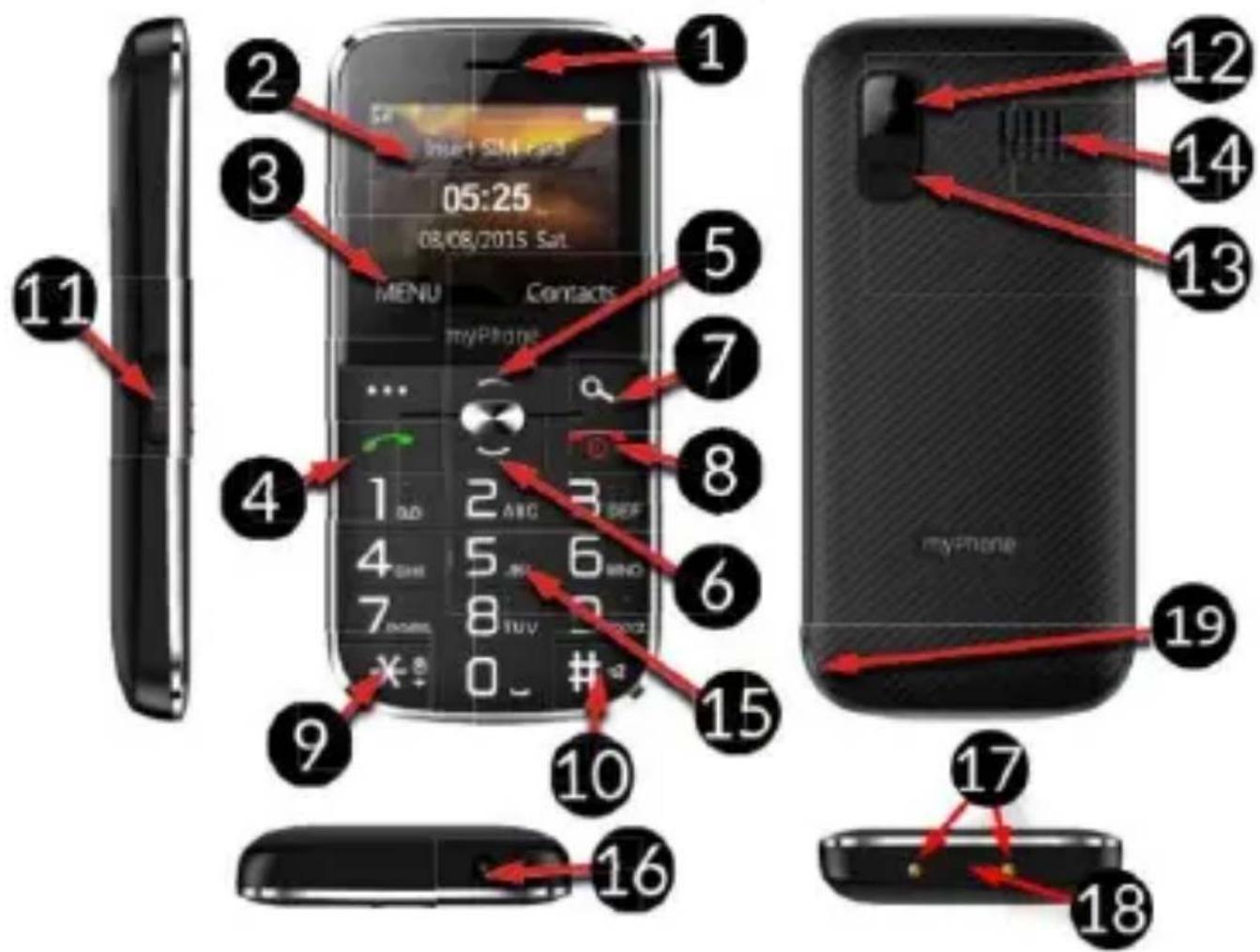 myPhone Halo C - —VODA A OSTATNÉ TEKUTINY— - 1