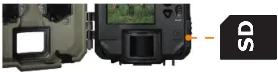 Spypoint LinkSDark - INSERTING AN SD CARD - 1