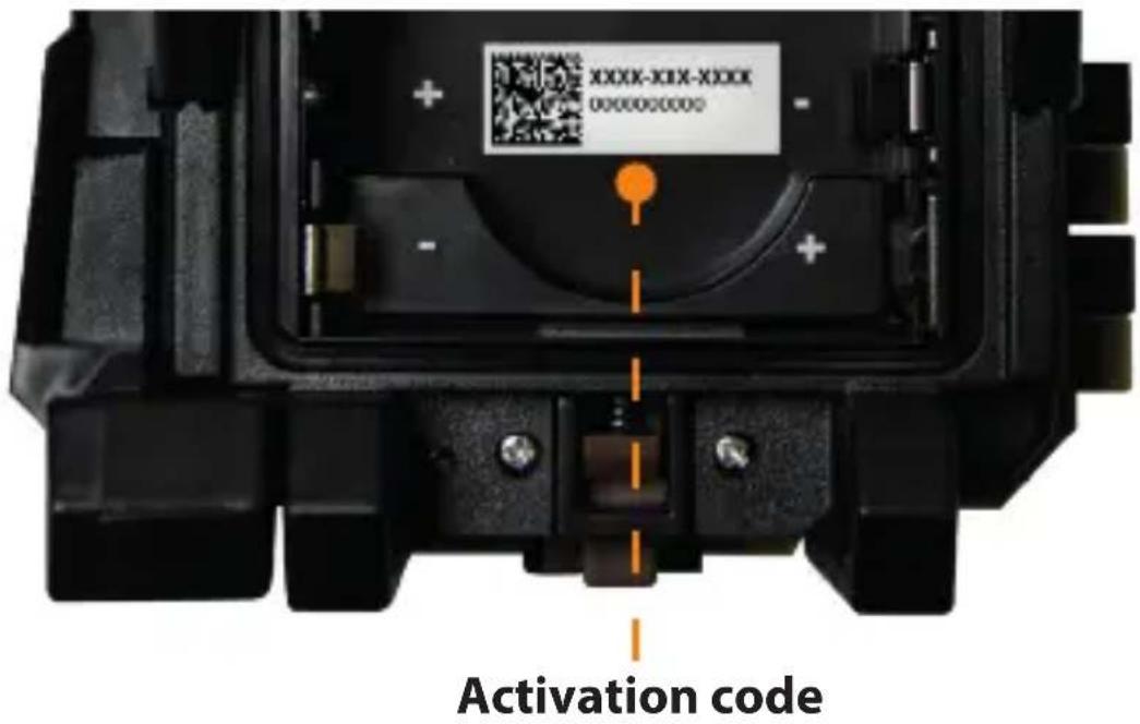 Spypoint LinkSDark - WHERE IS THE ACTIVATION CODE LOCATED - 1