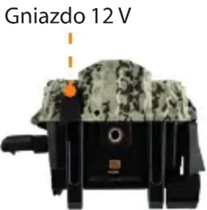 Spypoint LinkSDark - - Zewnętrzna bateria 12 V (#KIT-12V, sprezedawana oddzielnie): - 1