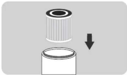 TCL Breeva A2WW - Remove filter Install filter - 5