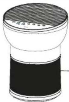 TCL Breeva A2WW - Reinigen Sie den Filter mit einem Staubsauger - 2
