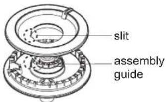 LG UPCG3654ST - Burner Caps - 1