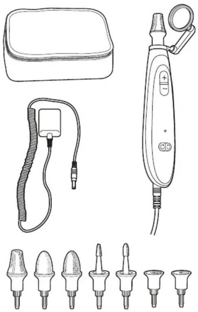 QUIGG GTMP04 - Set manucure et pédicure - 1