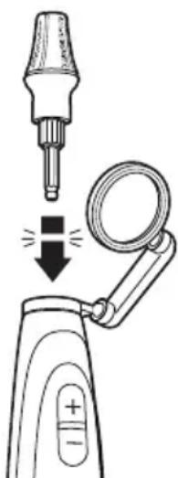 QUIGG GTMP05 - Opsteken van hulpstukken - 1