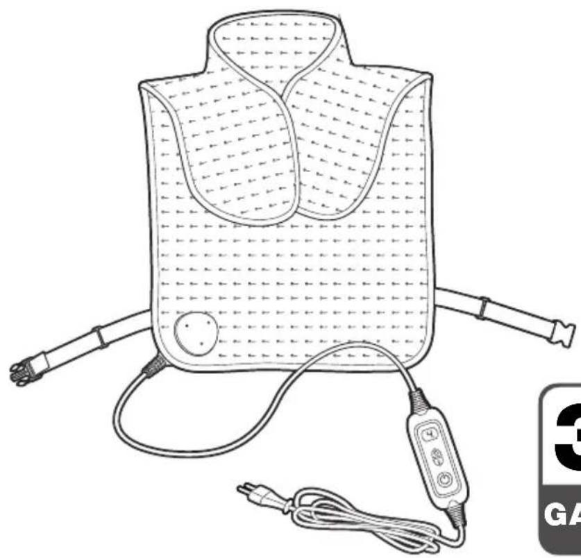 QUIGG GTHPMB04 - Rücken- & Nackenheizkissen - 1