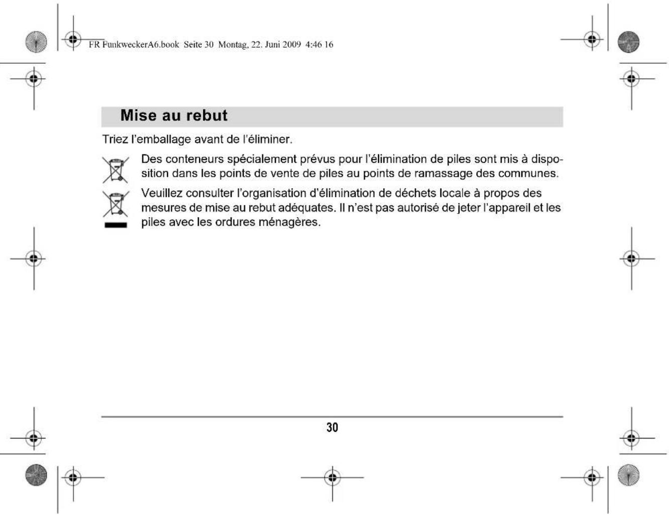 Tevion GTFWe01 - Informations générales à propos de la fonction de réveil - 17