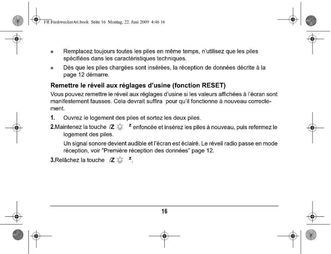 Tevion GTFWe01 - Veuillez noter: - 7