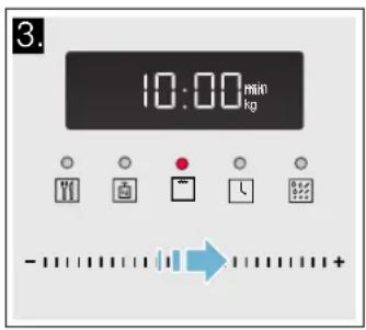 BLAUPUNKT 5G49K1550 - Réglage du micro-ondes et du gril - 3