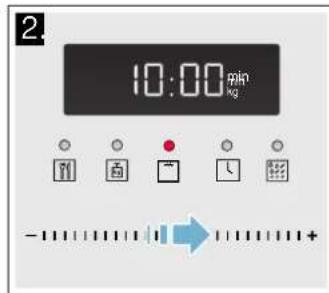 BLAUPUNKT 5G49K1550 - Grill instellen - 2
