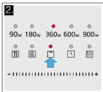 BLAUPUNKT 5G49K1550 - Réglage du micro-ondes et du gril - 2
