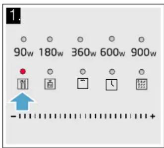 BLAUPUNKT 5G49K1550 - Setting a programme - 1