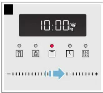 BLAUPUNKT 5G49K1550 - Réglage du gril - 2