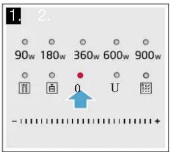BLAUPUNKT 5G49K1550 - Setting the grill - 1