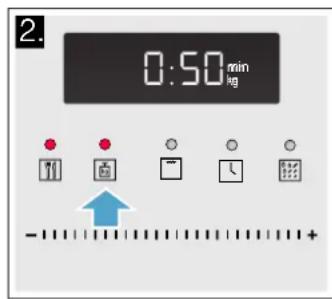 BLAUPUNKT 5G49K1550 - Setting a programme - 2