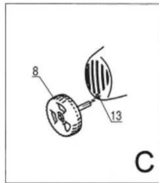 Eurom 248104 - Montage wiel (fig. C) - 1