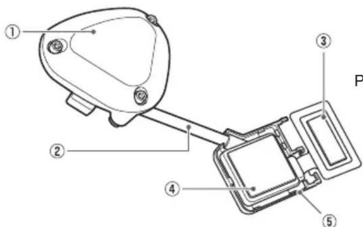 PIONEER SGYPM9100C - Pedaling monitor sensor (right side) - 1