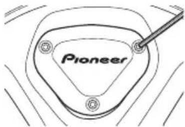 PIONEER SGYPM9100C - Togliere il coperchio. - 1